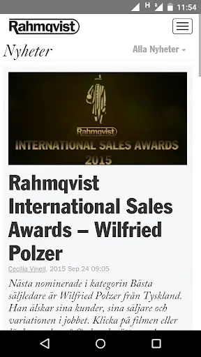 Rahmqvist Intranet Mobile screenshot 3