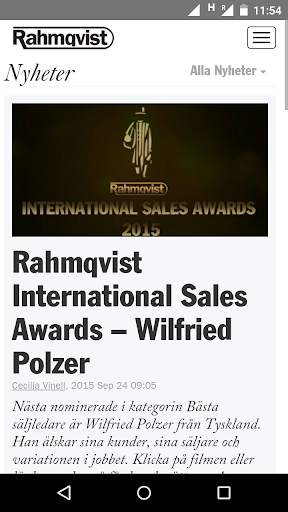 Rahmqvist Intranet Mobile screenshot 3
