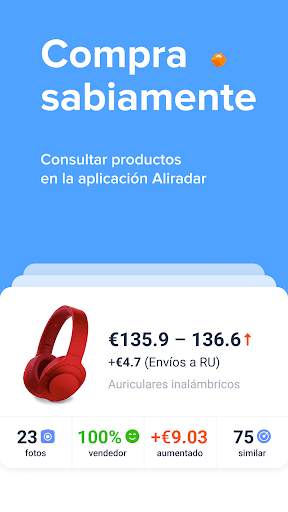 AliRadar - asistente de compras screenshot 1