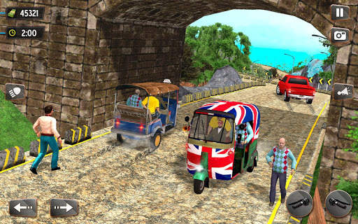 Tuk Tuk Rickshaw Driving - Offroad Auto Driver screenshot 14