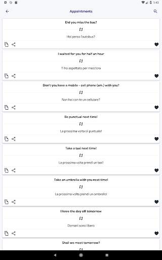 English conversation - translate to multi-language screenshot 9