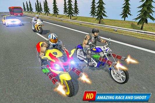 Bike Racing Simulator: Traffic Shooting Game screenshot 10