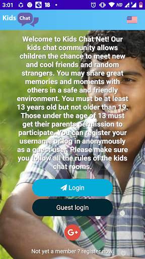 Kids Chat Rooms screenshot 1
