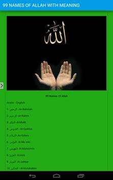 99 Names of Allah With Meaning screenshot 1