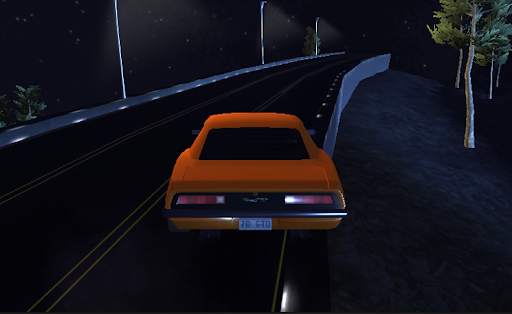 American Muscle Car Night Driving Simulator screenshot 3