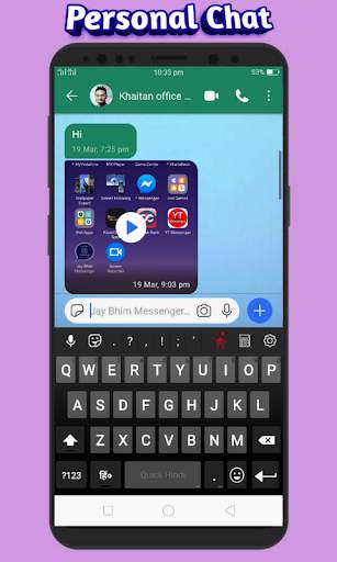 Jay Bhim Messenger - Chat & Audio, HD Video Call screenshot 4