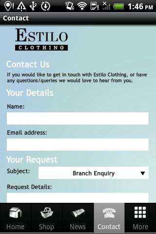 Estilo Clothing screenshot 4