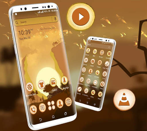 Peaceful Village Launcher Theme screenshot 2