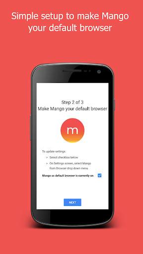 Mango Browser: Fast & Secure with Rewards screenshot 3