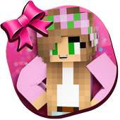 Pink App Minecraft School Games for Girls Free icon
