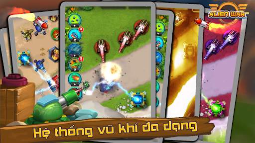 Thu thanh:  Alien war TD screenshot 5