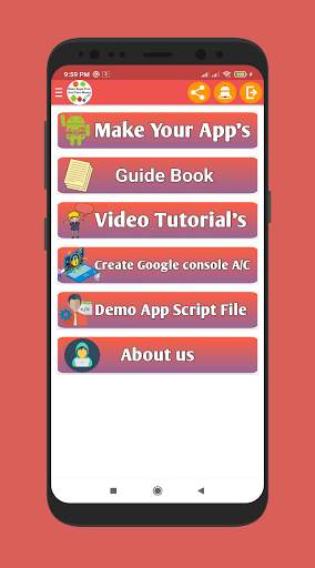 App Maker For Android Free & Without Coding 3 تصوير الشاشة