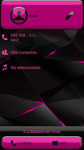 THEME FUTURA PINK EXDIALER screenshot 4