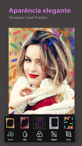 Spiral Photo Editor : Collage & Neon Effects screenshot 8