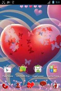 Theme Hearts for GO Launcher screenshot 3