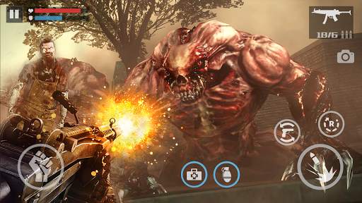 Zombie Shooter-Dead Warfare screenshot 1
