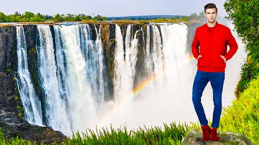Waterfall Photo Editor -Frames स्क्रीनशॉट 5