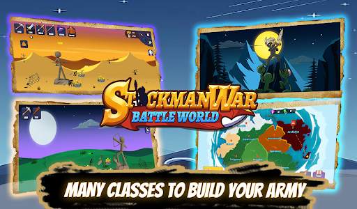 Stickman War - Battle World screenshot 2