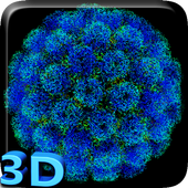 Zika vírus 3D Animação icon