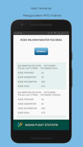 Mobile MFD (Master File Desa) screenshot 4