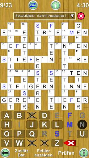 Kreuzwort Zahlenrätsel screenshot 1