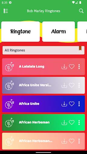 Bob Marley Ringtones - Offline screenshot 3
