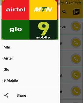 USSD Codes For Naija Networks screenshot 1