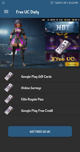 Free UC and Royal Pass Wallpapers screenshot 1