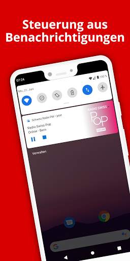 Radio Switzerland - DAB & Internet Radio App screenshot 6