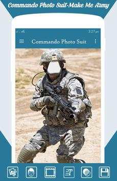 Commando Photo Suit screenshot 2