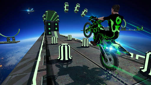 Dirt Bike Stunt track: Motocross Racing Game screenshot 4