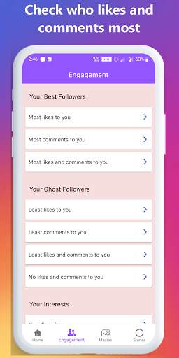 Follower and Unfollower Analytics for Instagram screenshot 8
