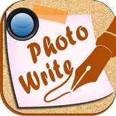 Photo write - color note logo