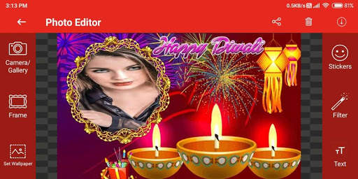 All Festival Photo Frame: All Festival Dp maker screenshot 3