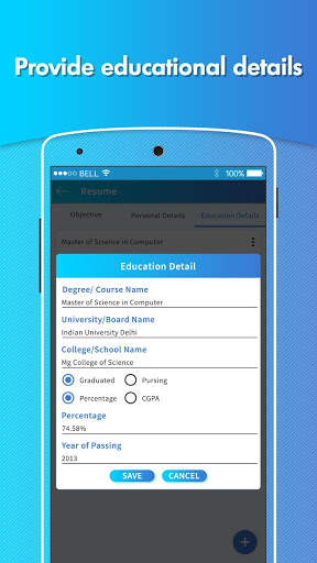 Professional Resume Builder - Job CV Maker screenshot 4