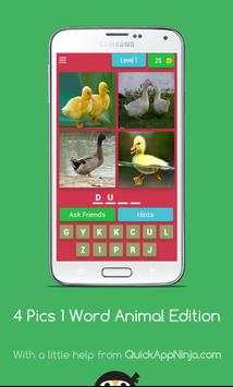 4 Pics 1 Word Animal Edition screenshot 1