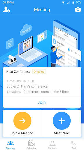 Yealink VC Mobile screenshot 1