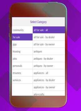 browser app for craigslist (classifieds,community) screenshot 2