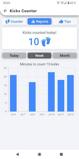 Kick Counter - Track your baby screenshot 3