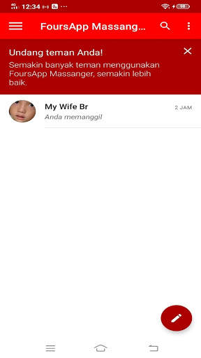 FoursApp Messenger screenshot 3