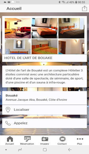 Hôtel de l'art screenshot 1