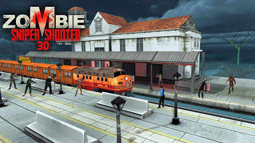 Zombie Sniper Shooting 3D screenshot 1