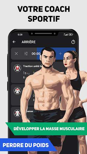 Musculation: Plans & Exercices screenshot 1