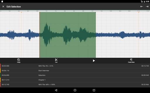 Auphonic Edit screenshot 9