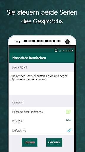 Fake Chat Maker - WhatsMessage screenshot 2