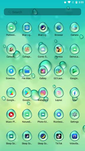 Launcher New 2020 Theme - 3D Version & icon packs screenshot 4
