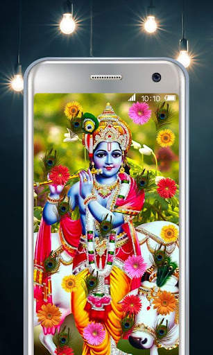 Lord Krishna Live Wallpaper screenshot 4