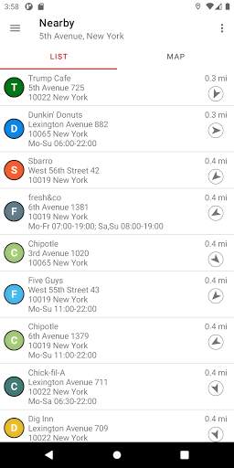Fast Food Locator | Worldwide Fast Food Finder screenshot 1