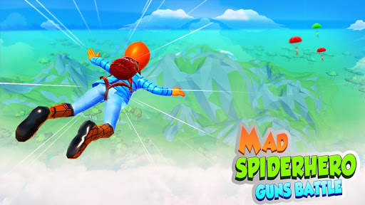 Mad Spiderhero GunZ - Battle Royale shooting games screenshot 1