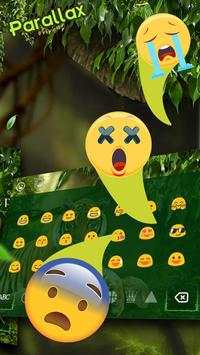 Wild Tiger Parallax Keyboard Theme screenshot 3